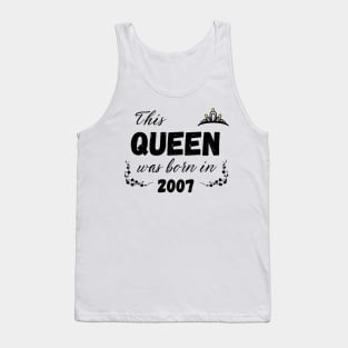 Queen born in 2007 Tank Top